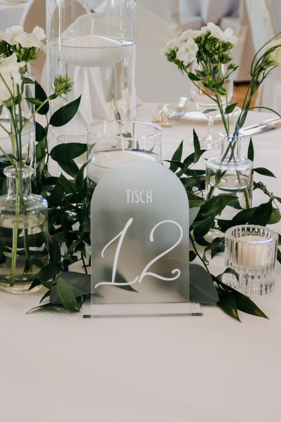 Hochzeitsschilder aus Acryl