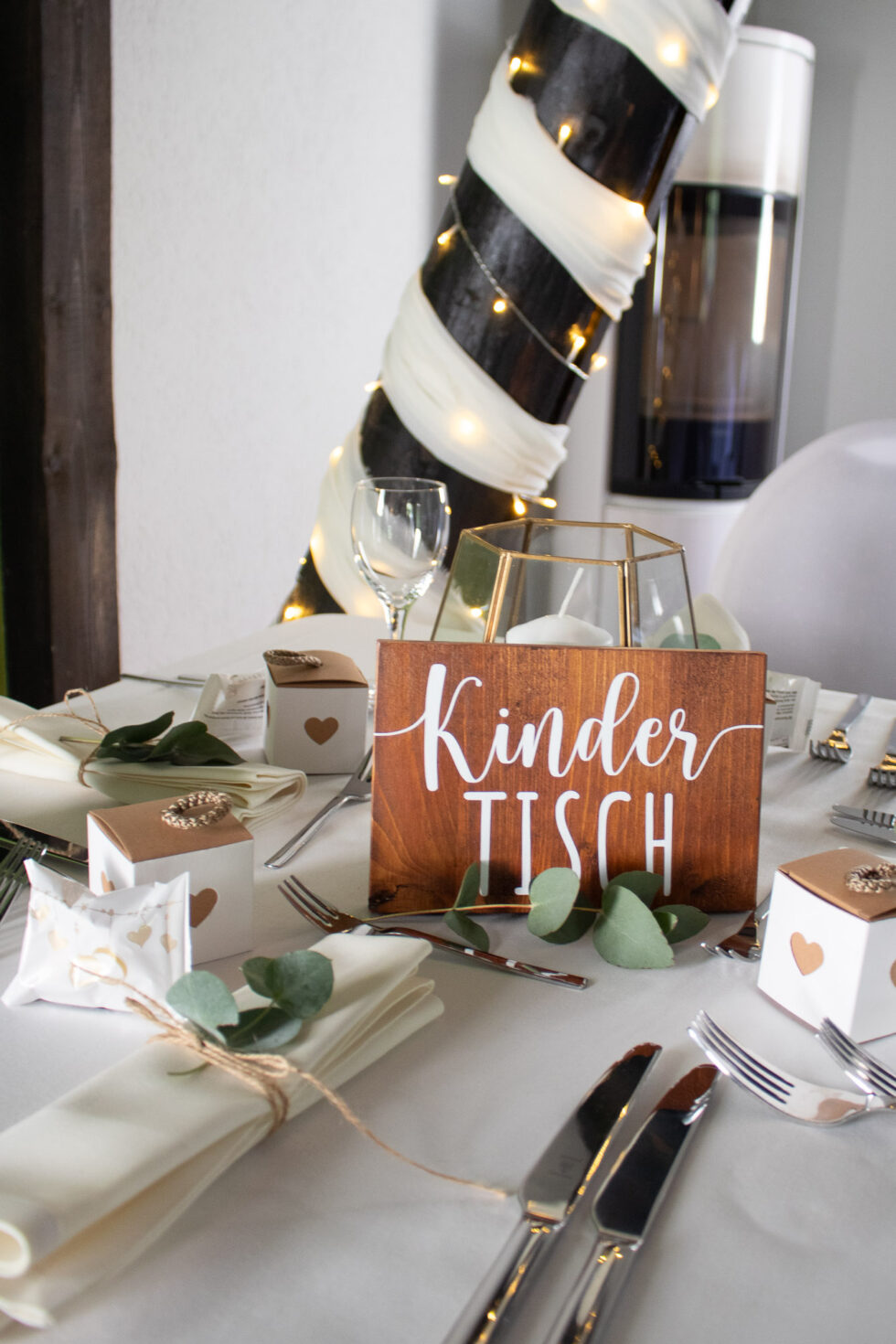 Hochzeitsschilder aus Holz