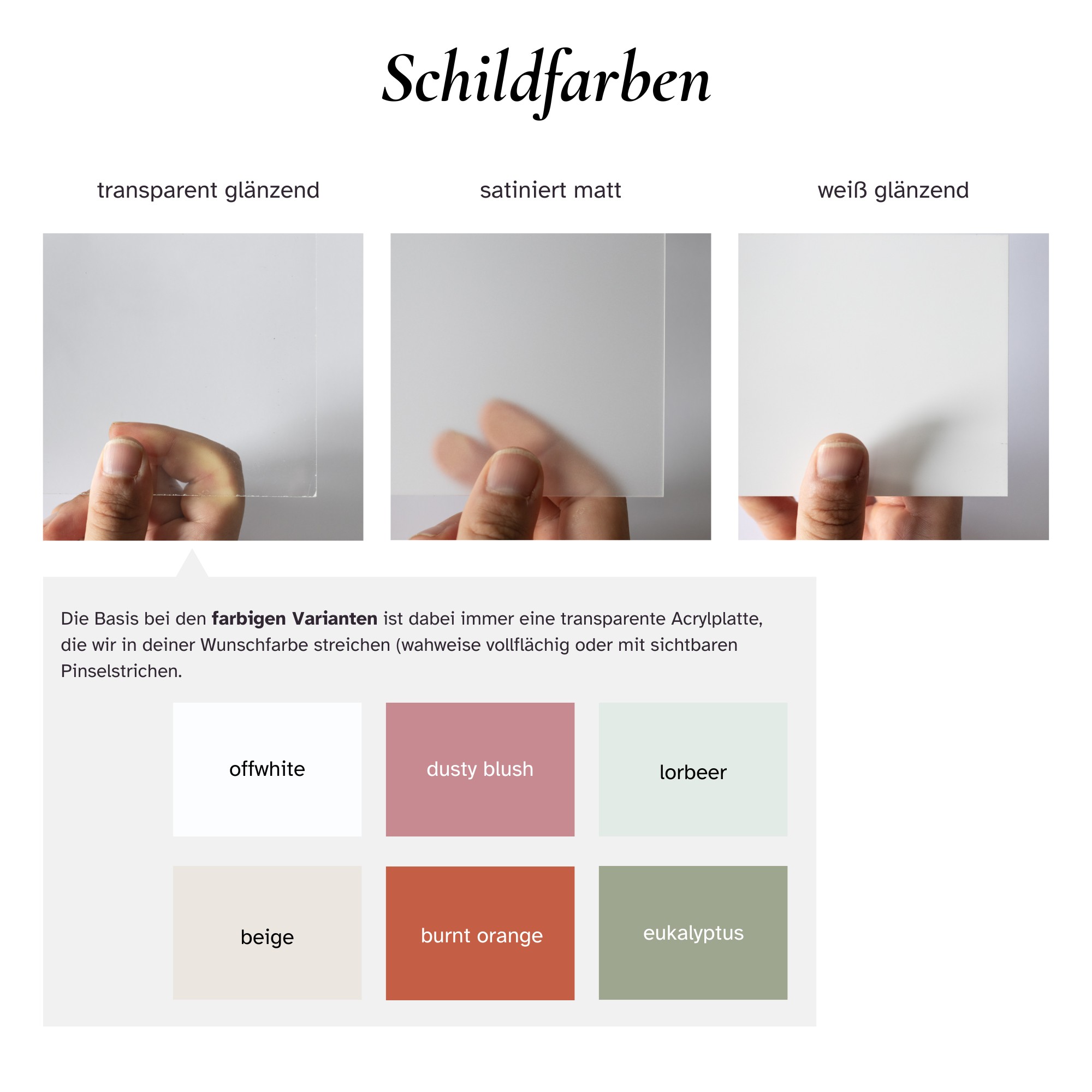 Harmony - Acryl | Unplugged Wedding – Bild 5