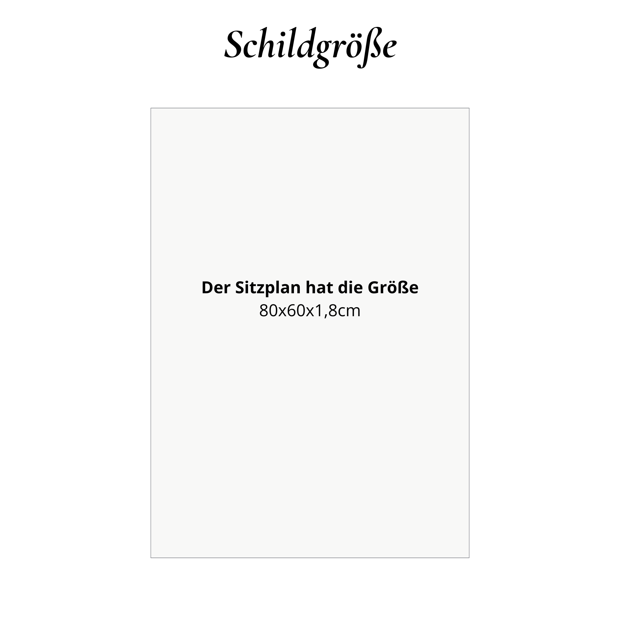 Lines - Holz | Sitzplanschild – Bild 2